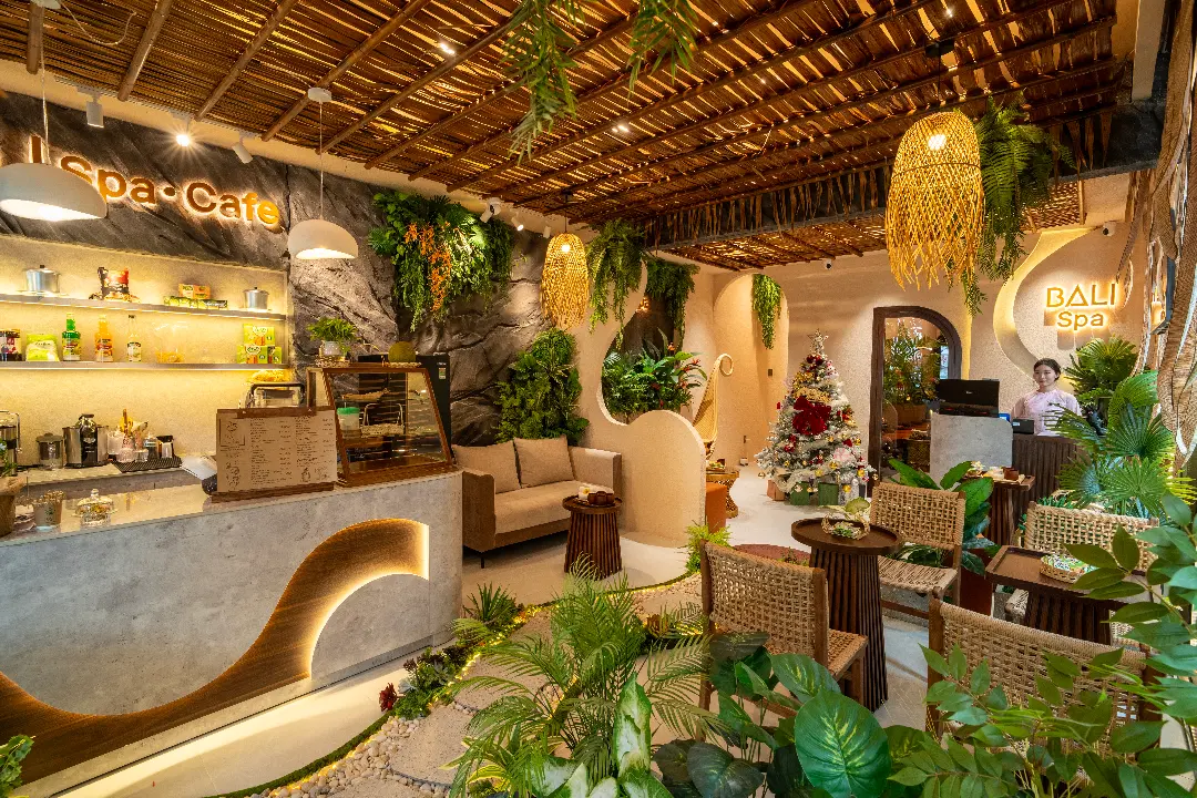 Không gian spa thư giãn