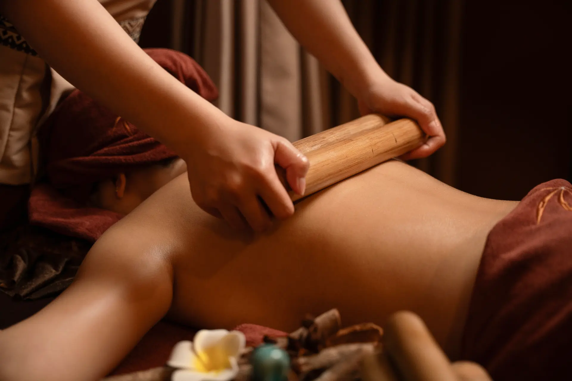 Hot Bamboo Massage